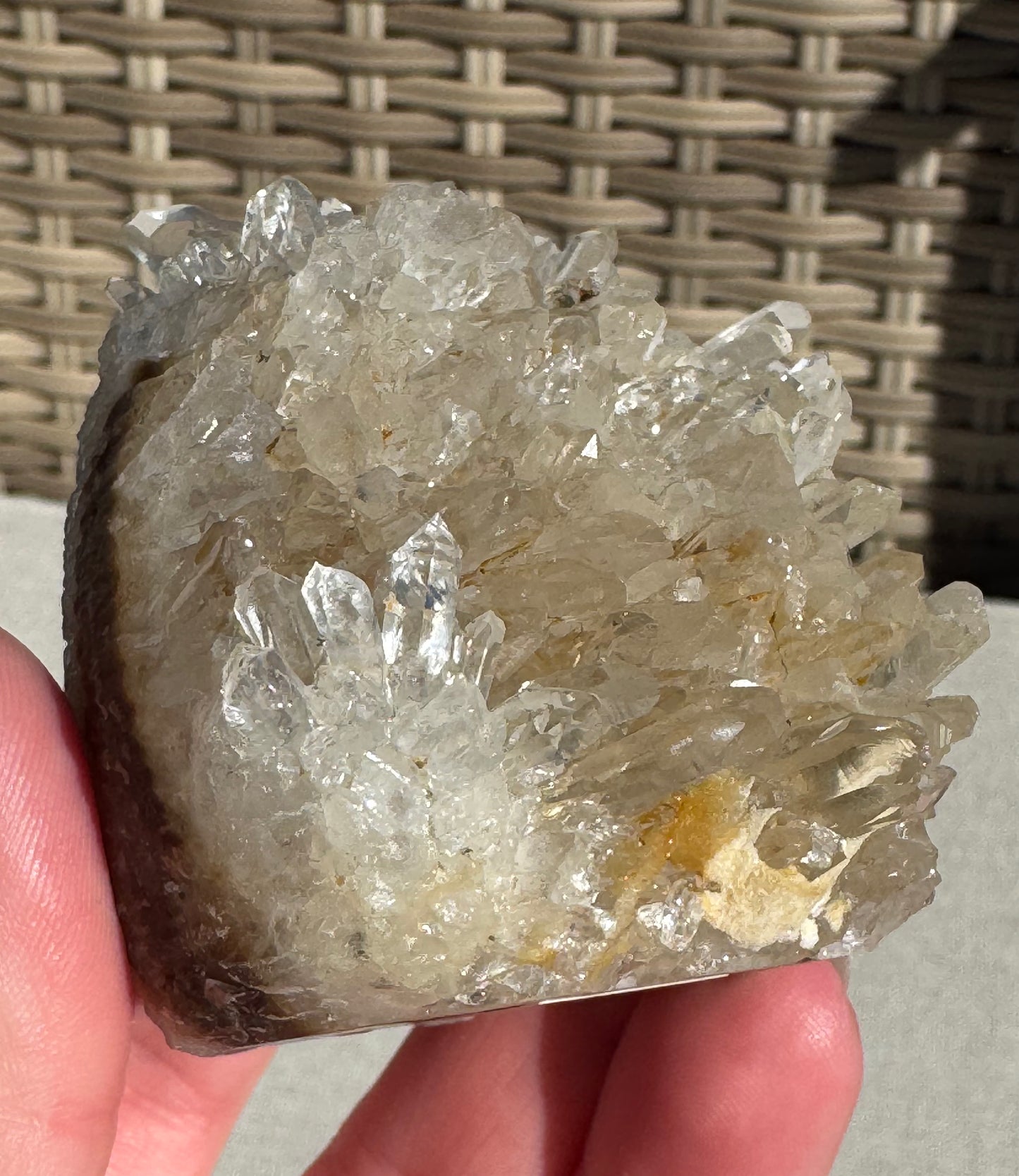 Clear Quartz Hedgehog Carving
