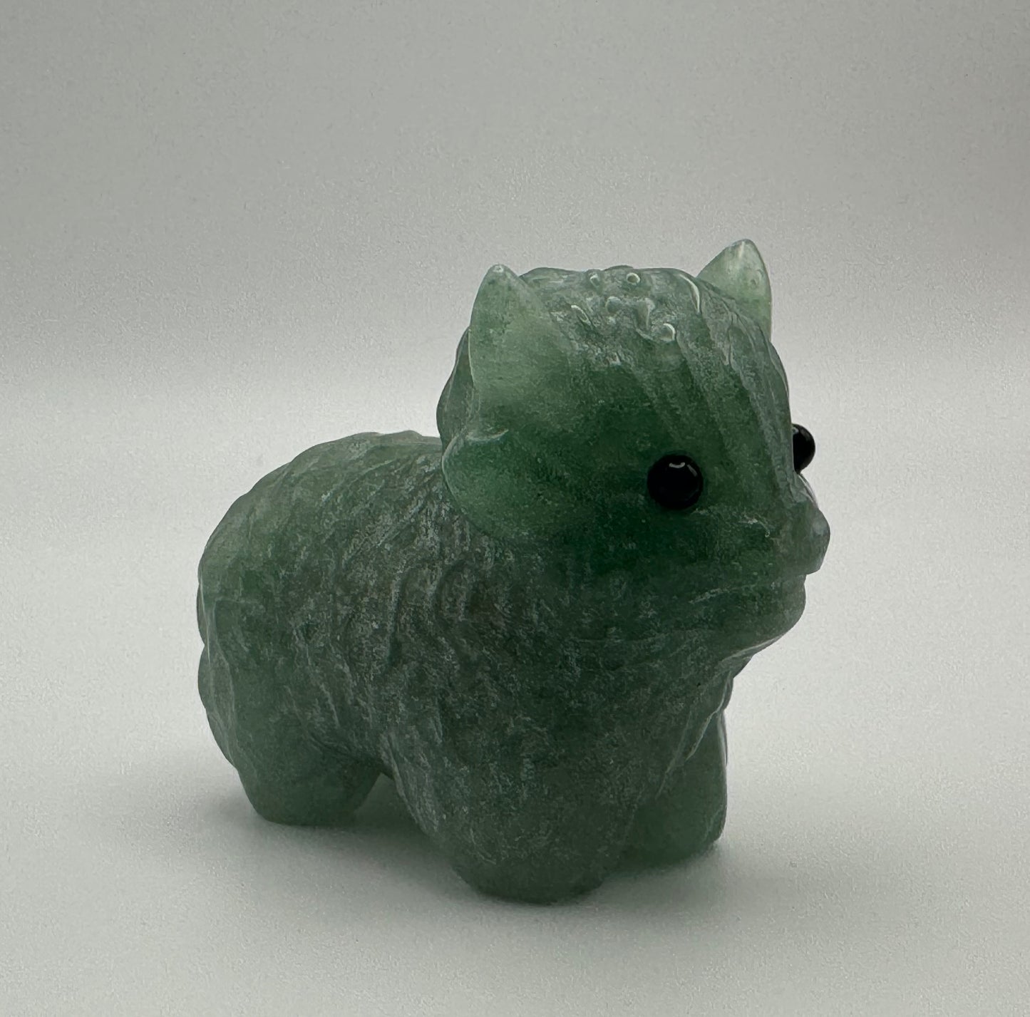 Green Aventurine Highland Cow