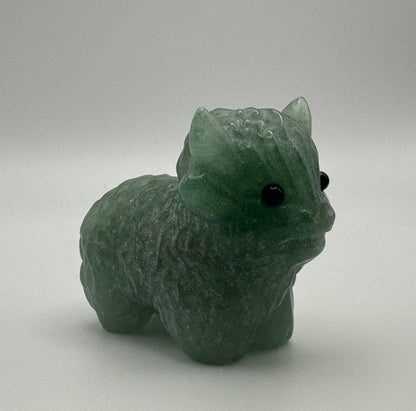 Green Aventurine Highland Cow