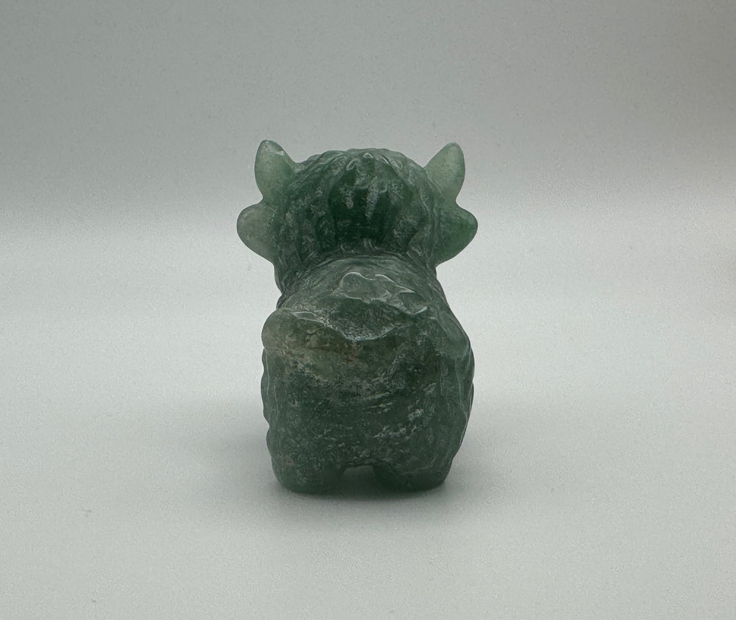 Green Aventurine Highland Cow