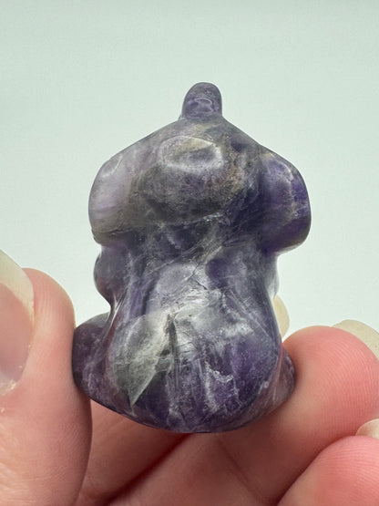 Crystal Elephant Carving