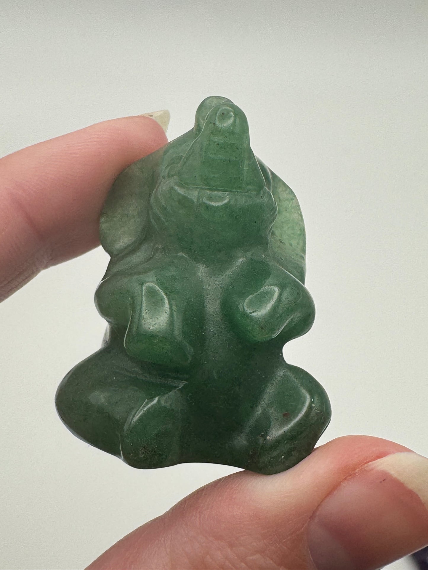 Crystal Elephant Carving