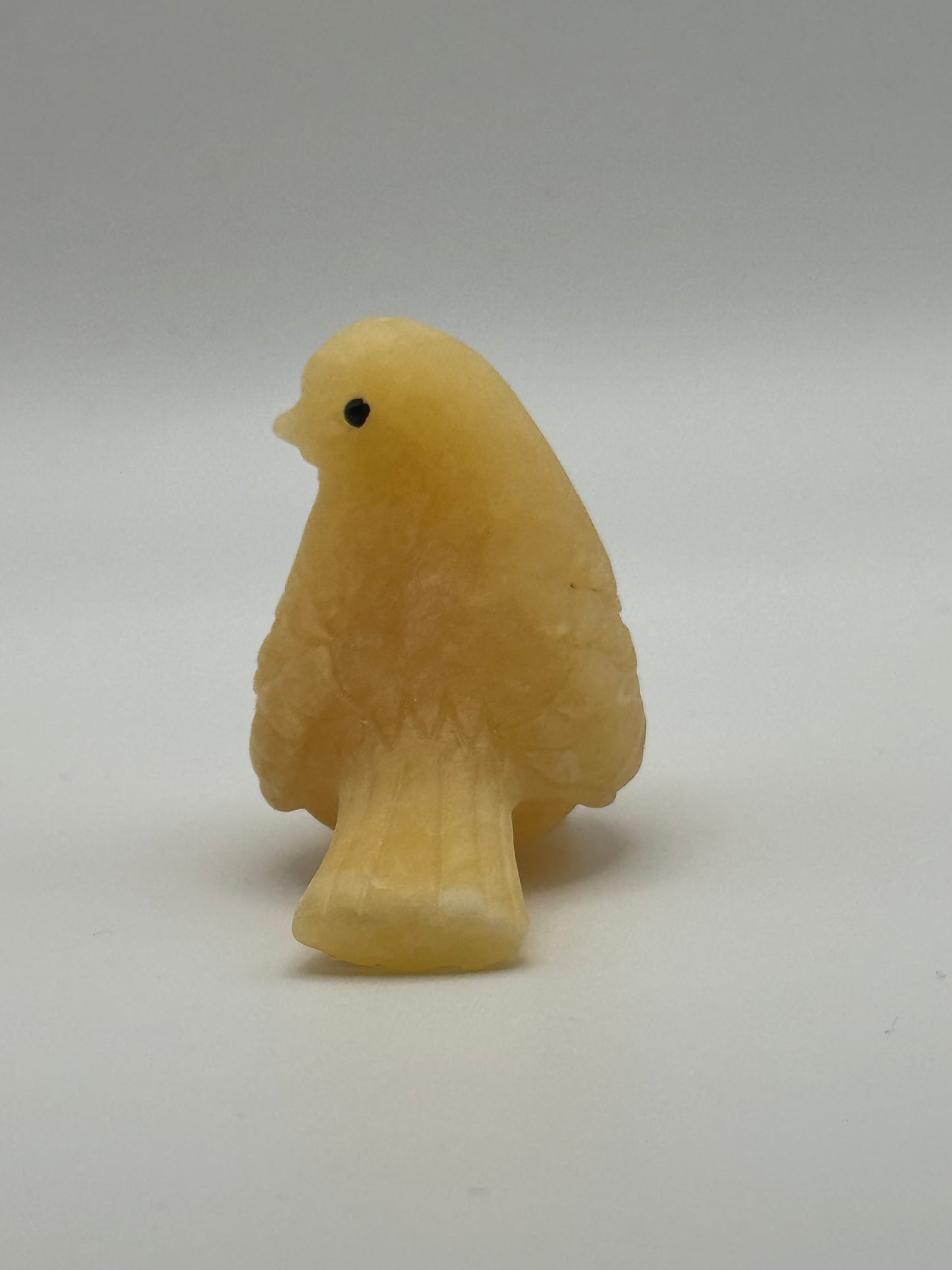 Orange Calcite Song Bird