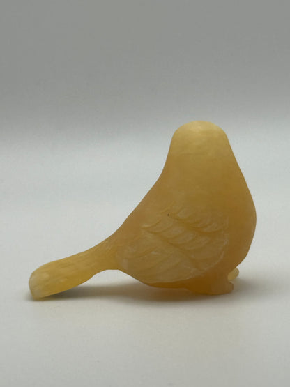 Orange Calcite Song Bird