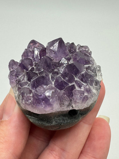 Cute Amethyst Crystal Face