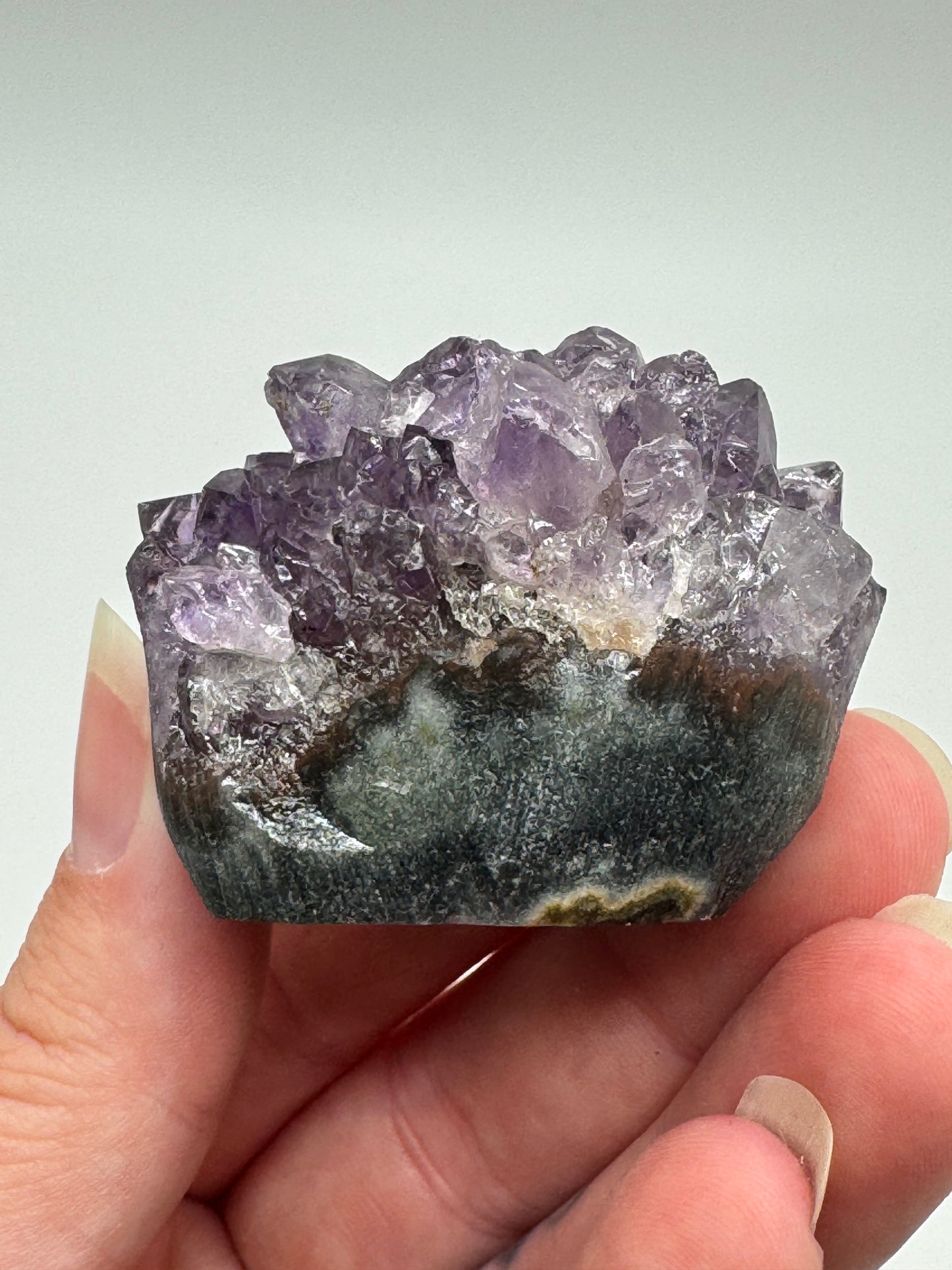 Amethyst Crystal Face