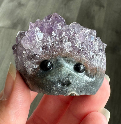 Amethyst Crystal Face