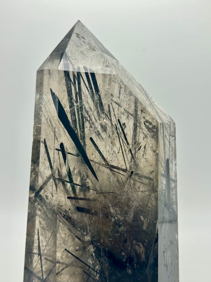 Tourmalinated Quartz Tower