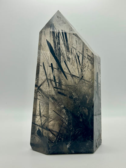 Tourmalinated Quartz Tower