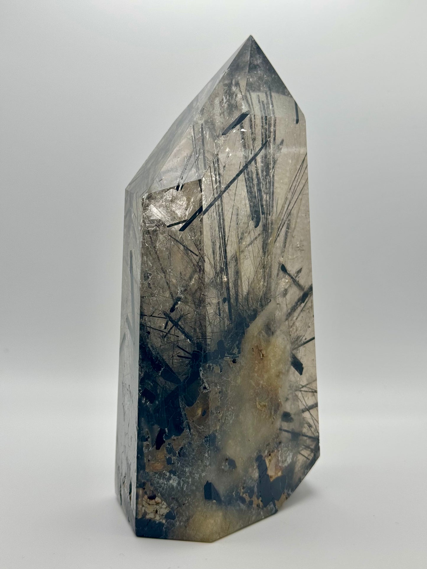 Tourmalinated Quartz Tower