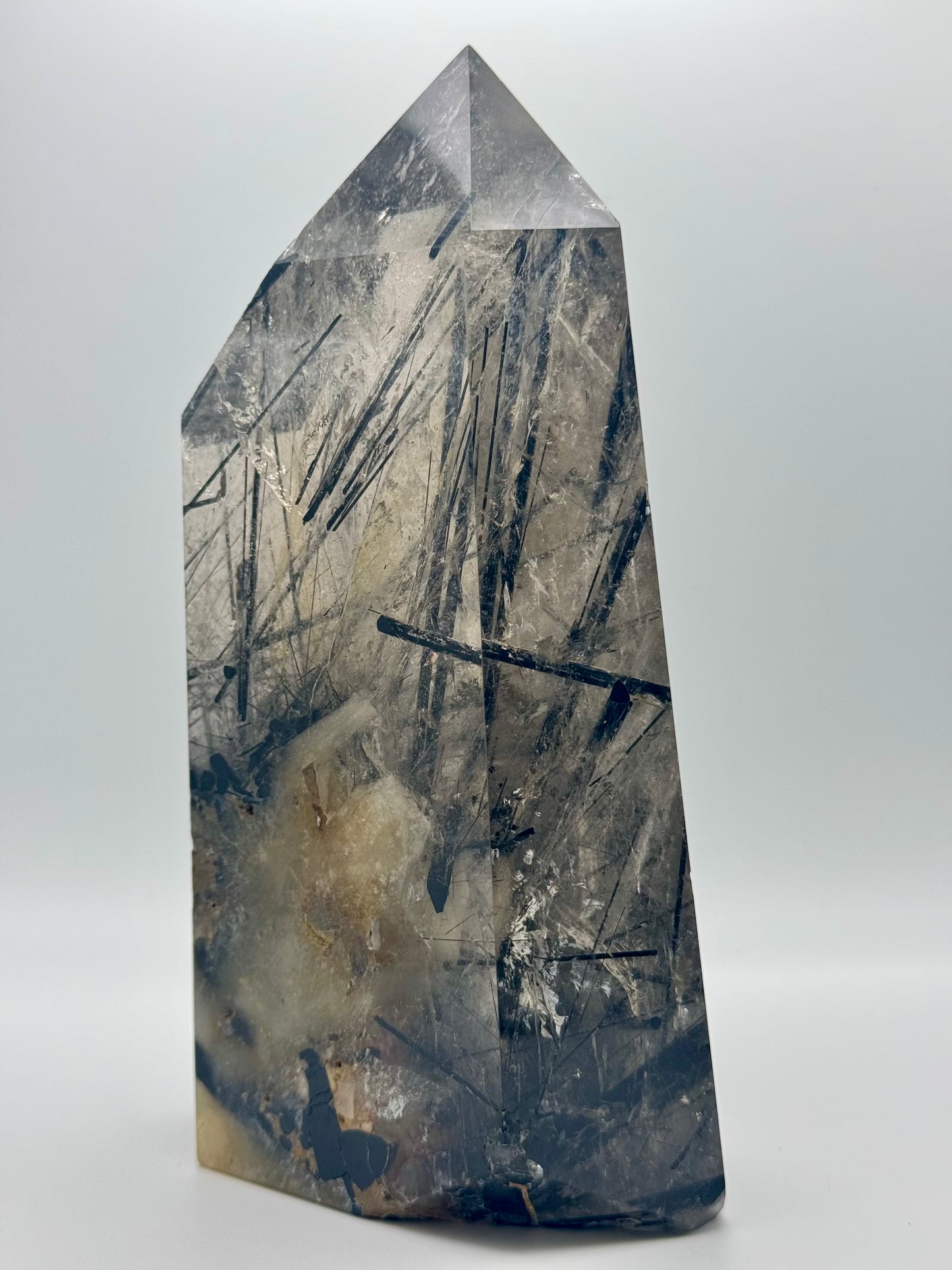Tourmalinated Quartz Tower
