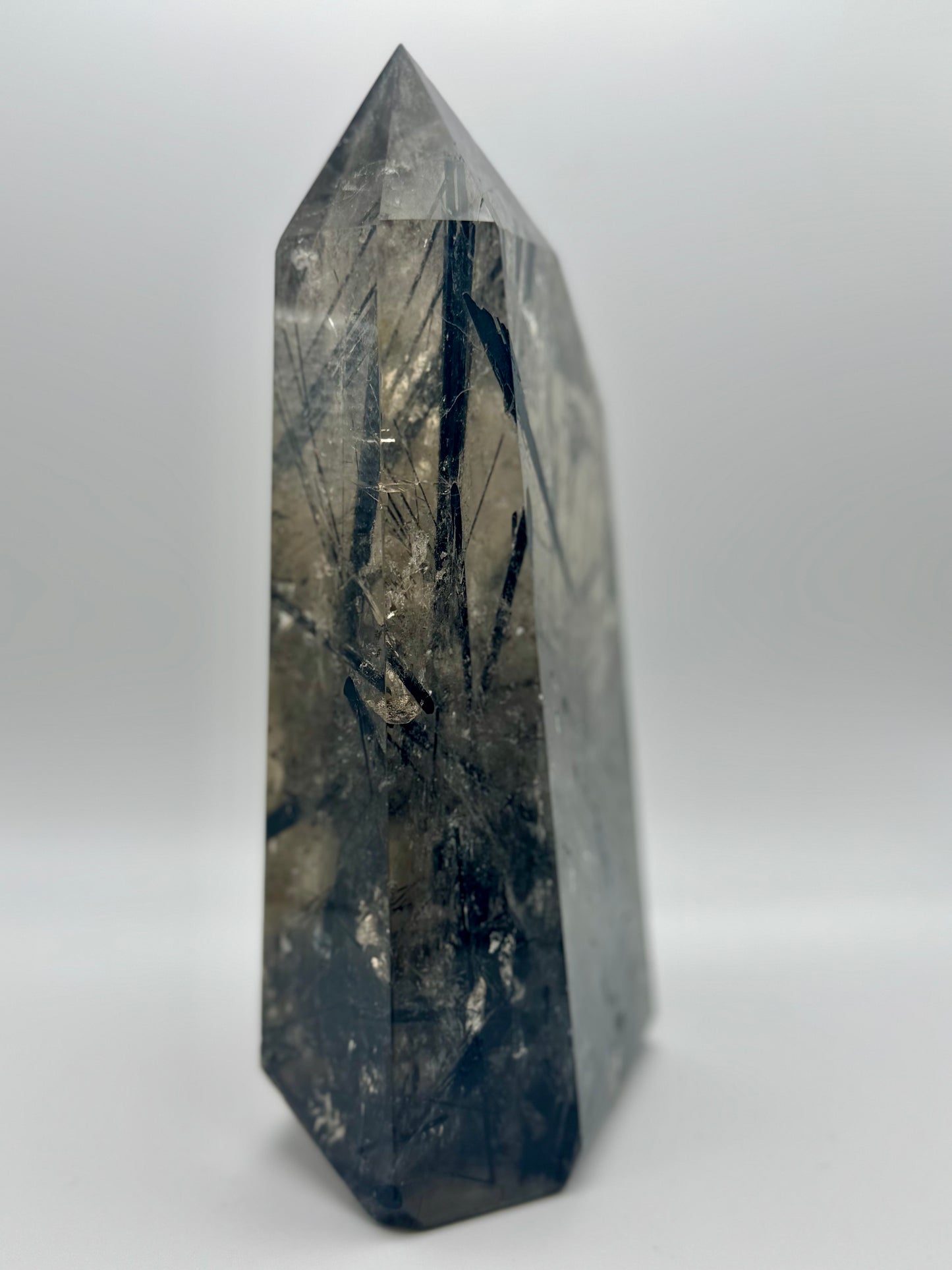 Tourmalinated Quartz Tower