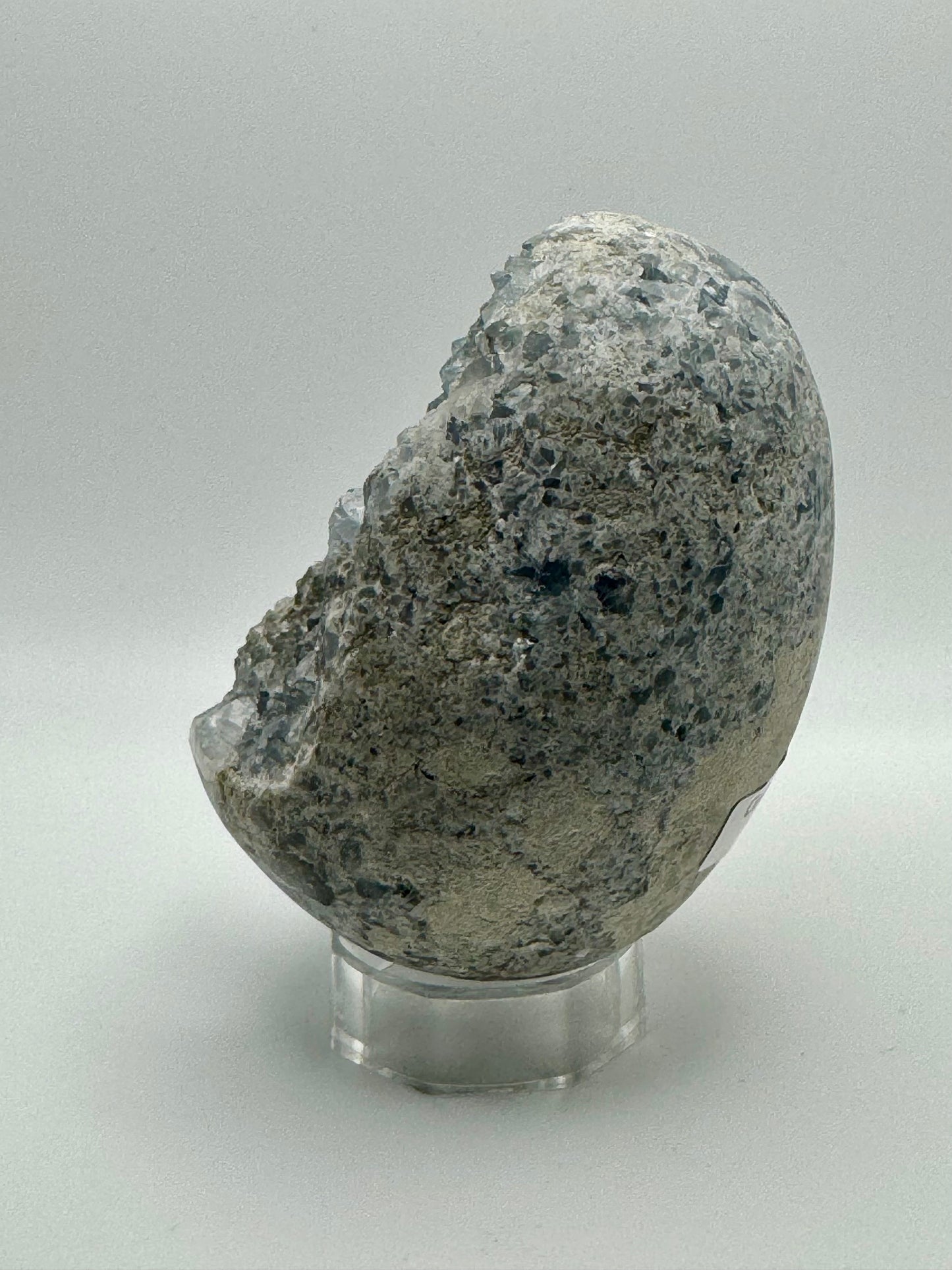 Celestite (Celestine) Crystal Egg Cluster