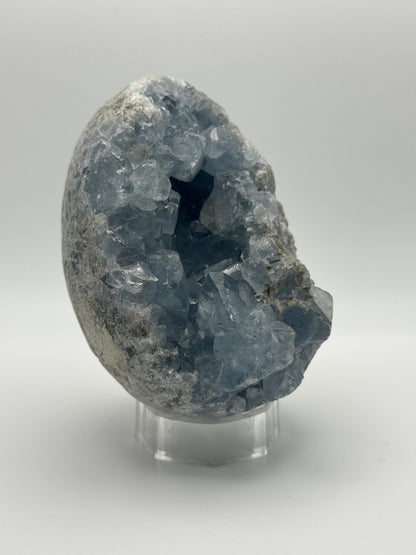 Celestite (Celestine) Crystal Egg Cluster