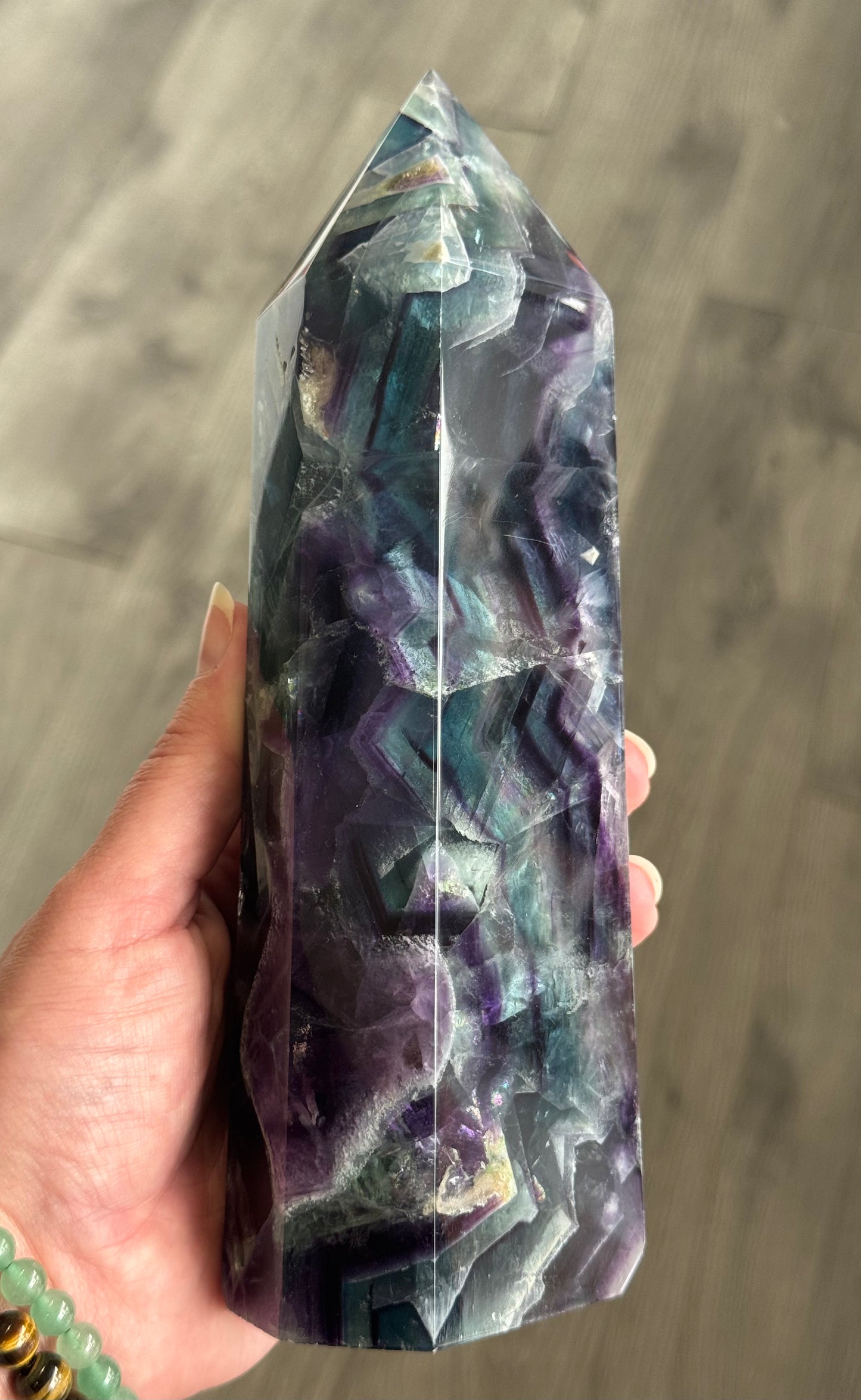 Rainbow Fluorite Tower