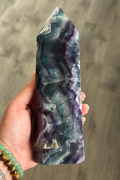 Rainbow Fluorite Tower