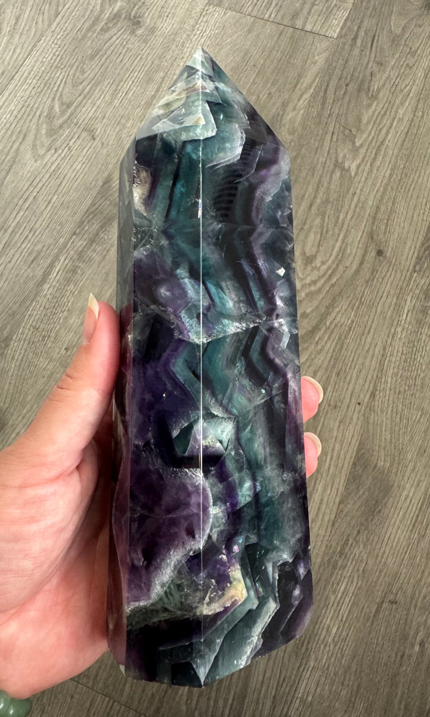 Rainbow Fluorite Tower
