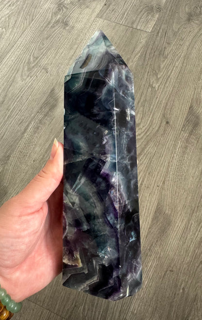 Rainbow Fluorite Tower