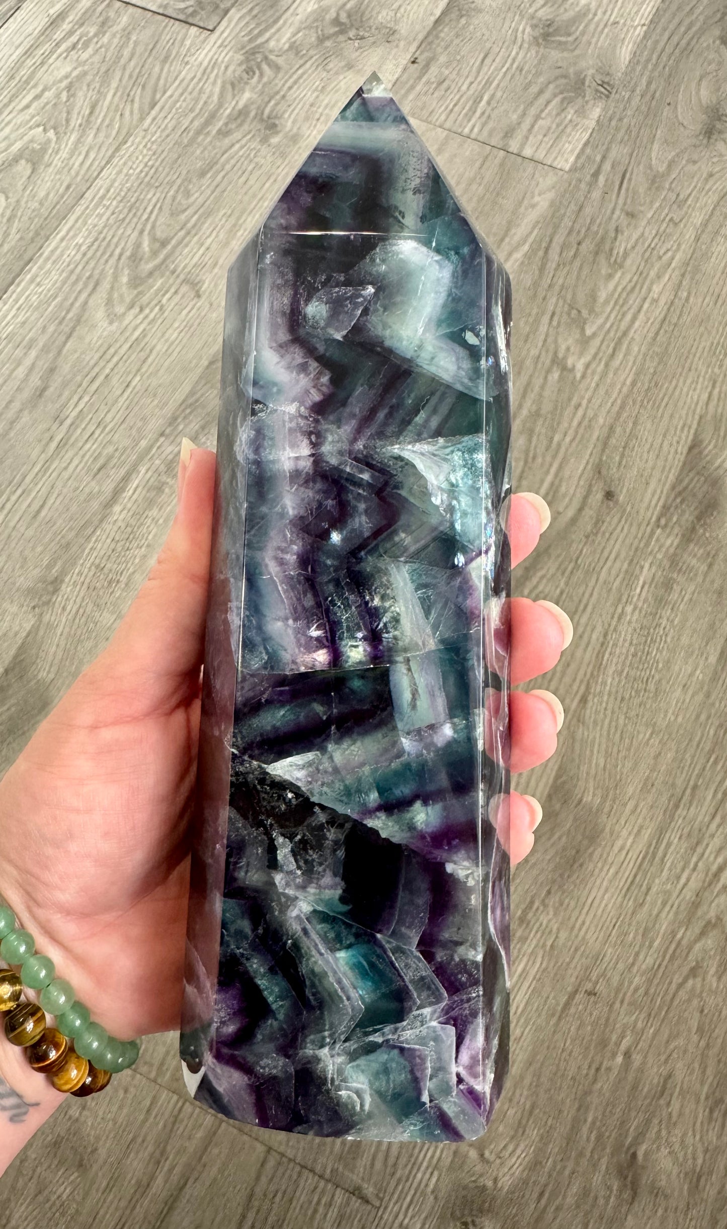 Rainbow Fluorite Tower