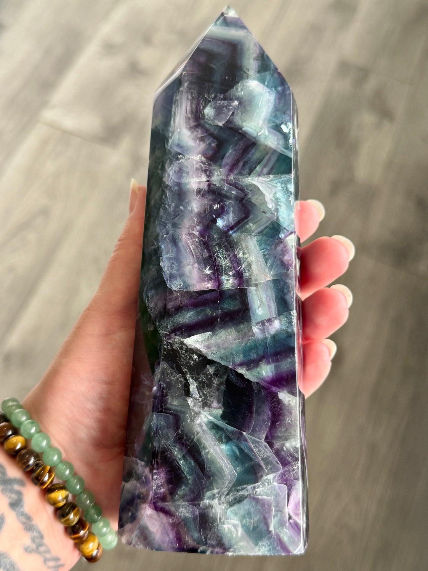Rainbow Fluorite Tower