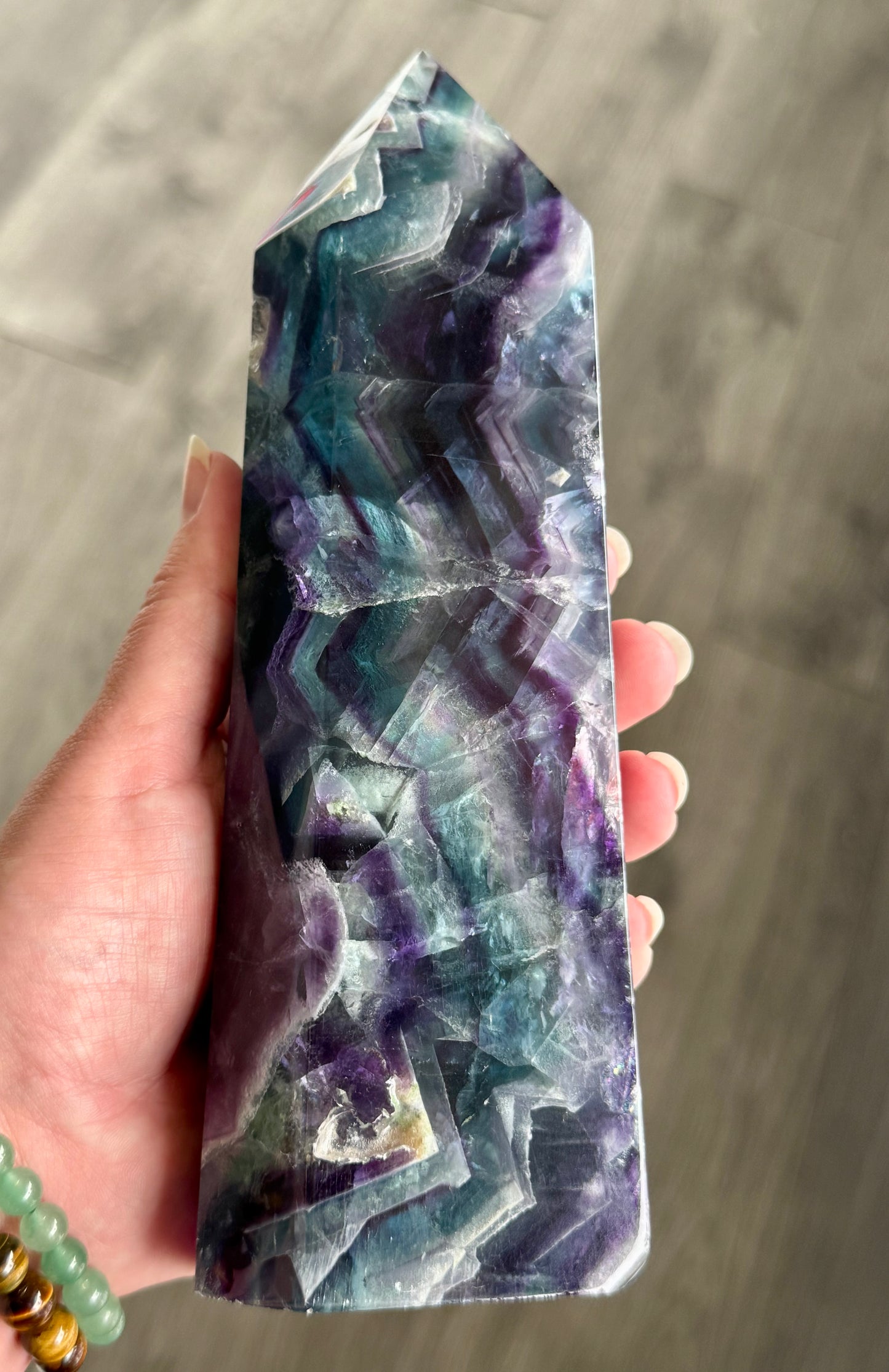 Rainbow Fluorite Tower