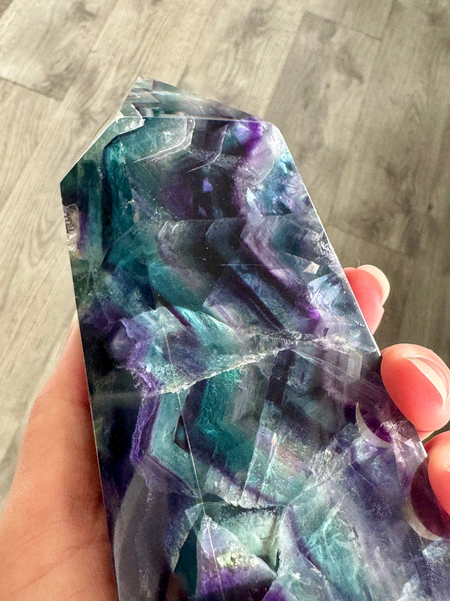 Rainbow Fluorite Tower