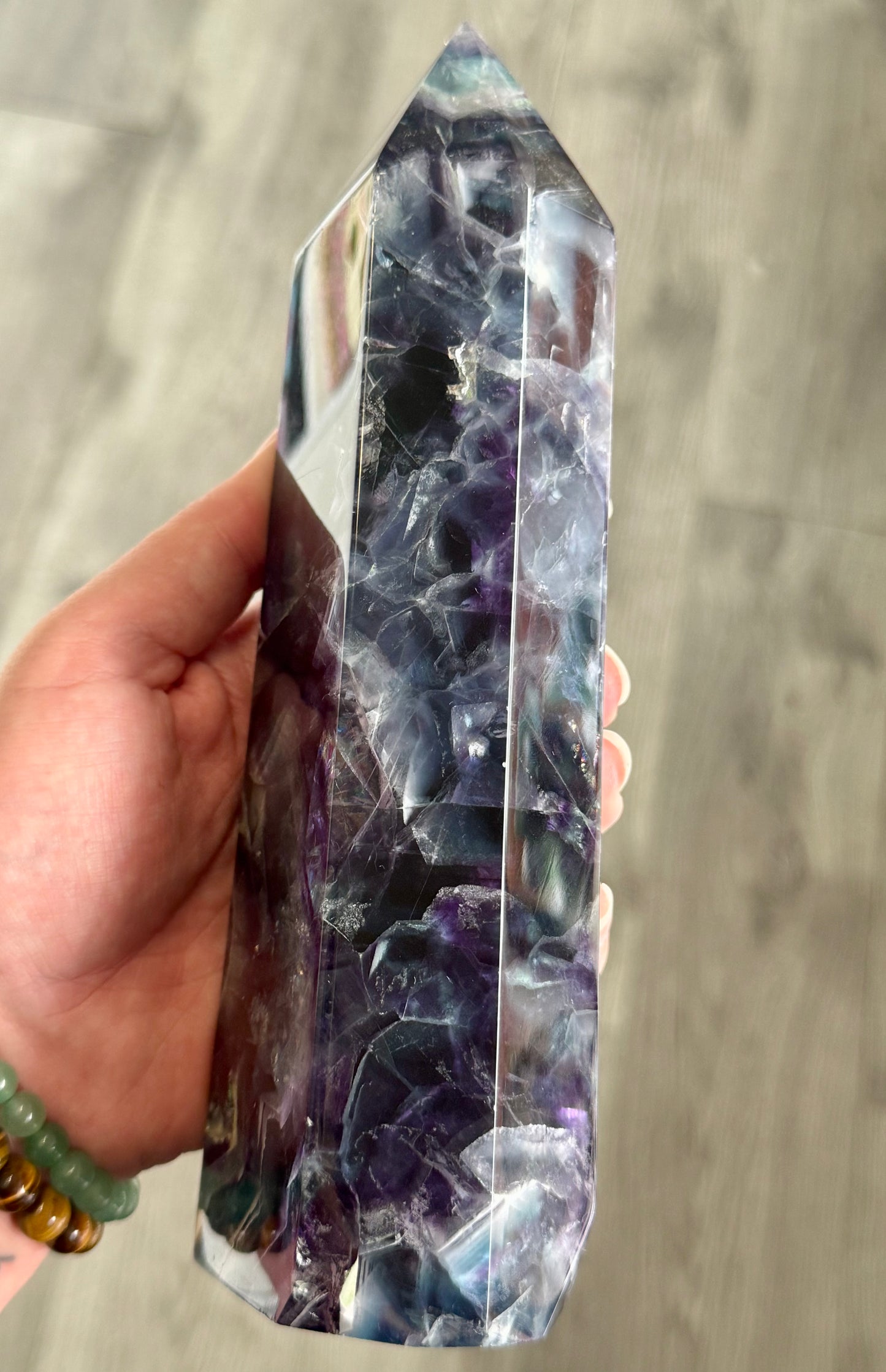 Rainbow Fluorite Tower