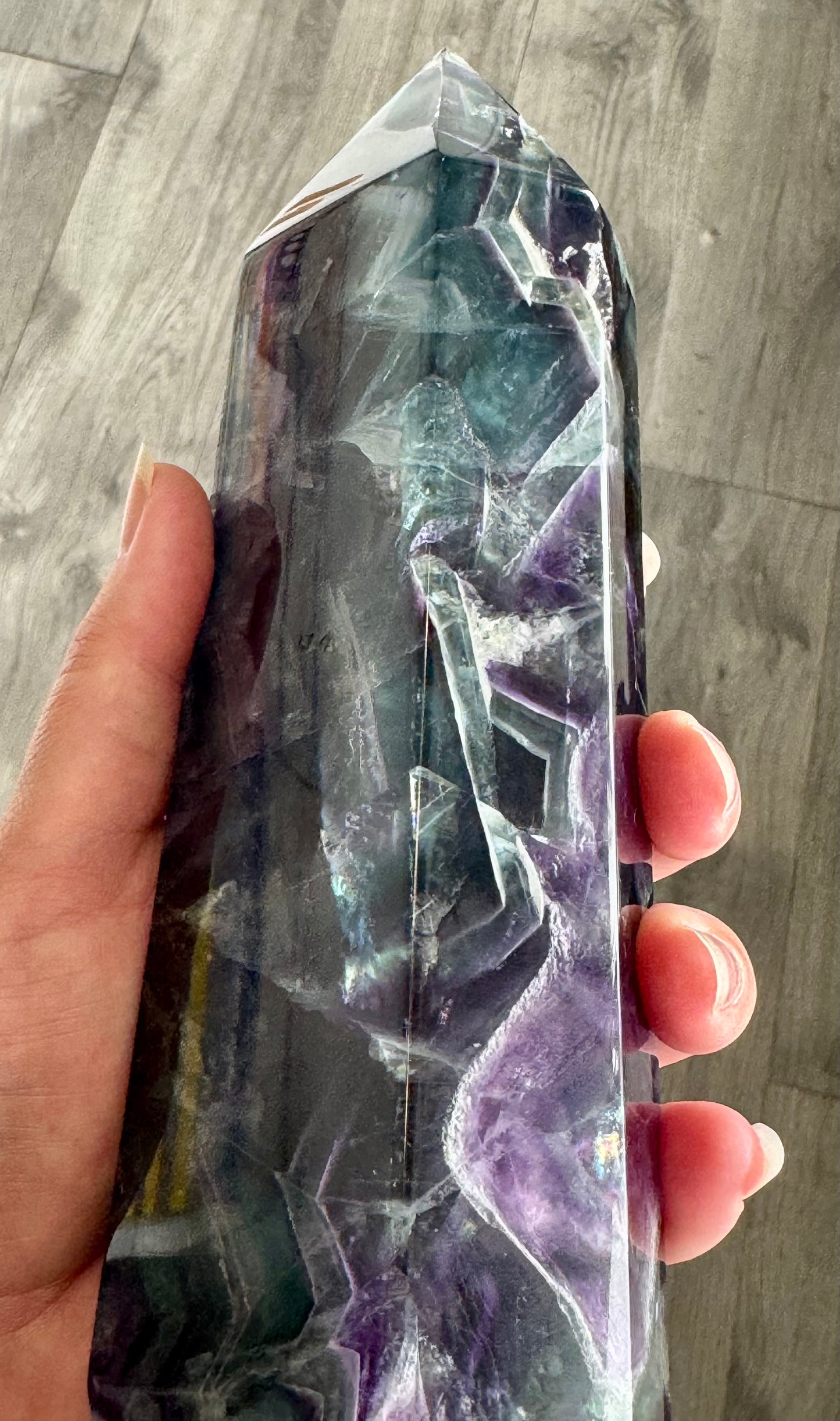 Rainbow Fluorite Tower