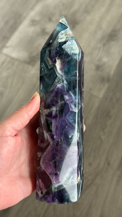 Rainbow Fluorite Tower