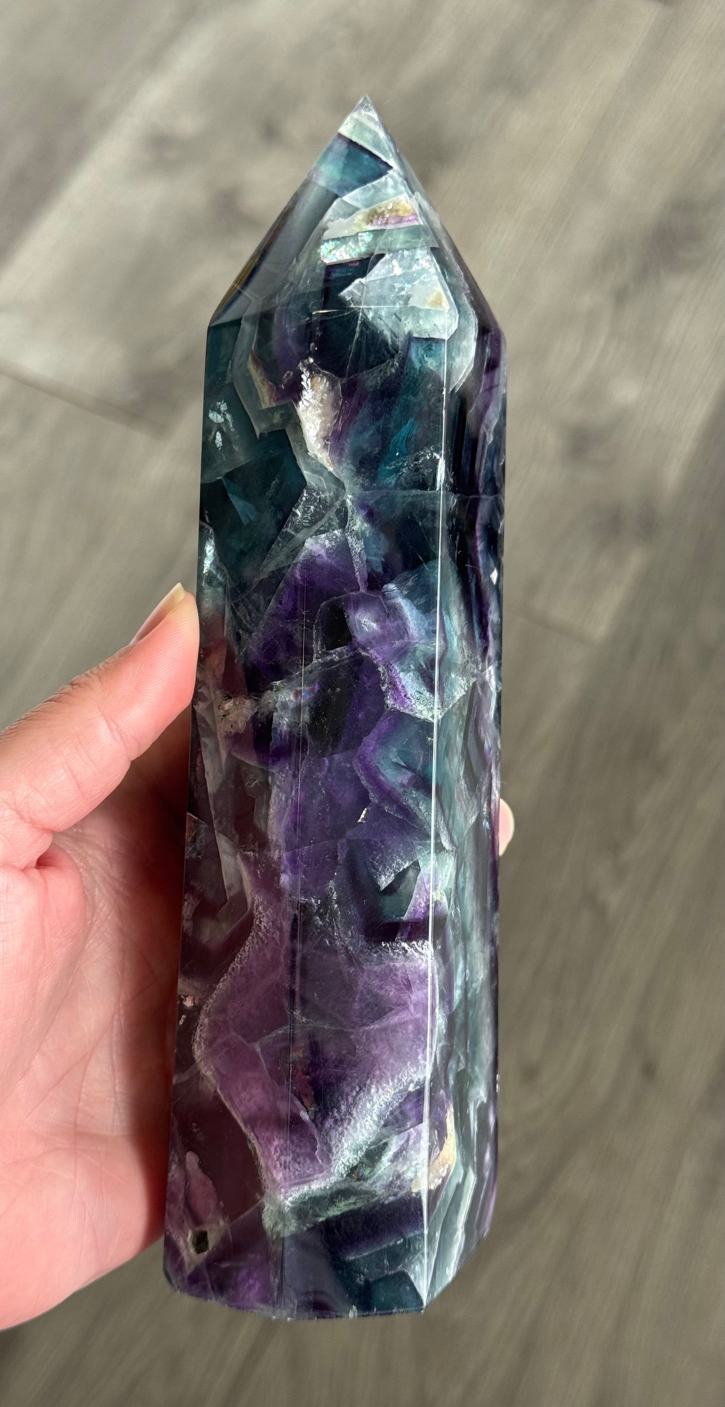 Rainbow Fluorite Tower