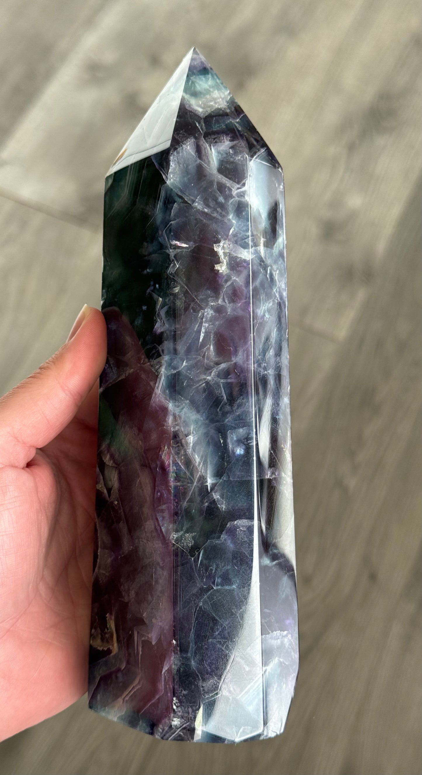 Rainbow Fluorite Tower