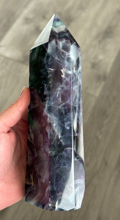 Rainbow Fluorite Tower