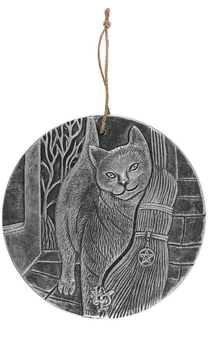 Lisa Parker A Brush with Magick Terracotta Plaque - Silver