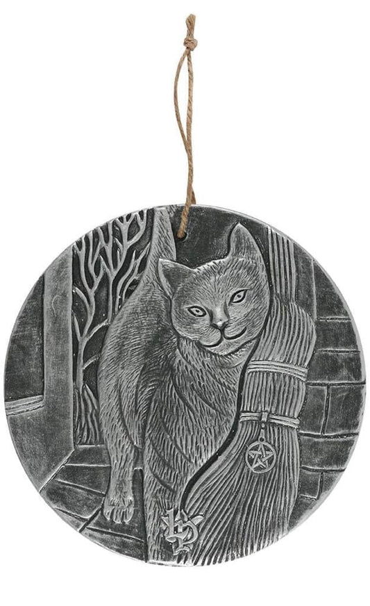 Lisa Parker A Brush with Magick Terracotta Plaque - Silver