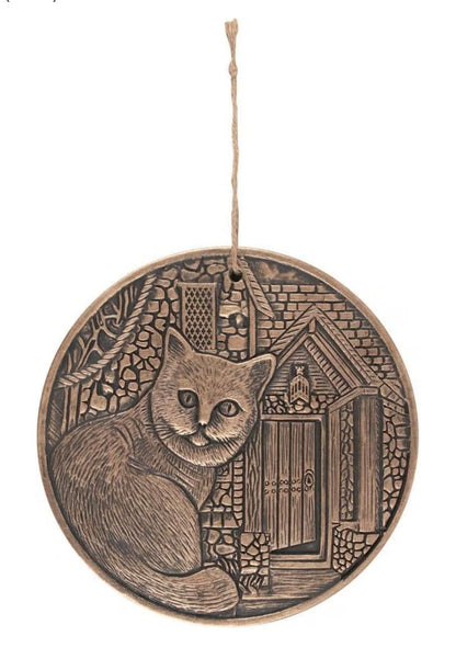 Lisa Parker 'What Lies Within' Terracotta Plaque - Bronze