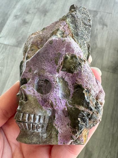Atlantisite Freeform Skull Carving