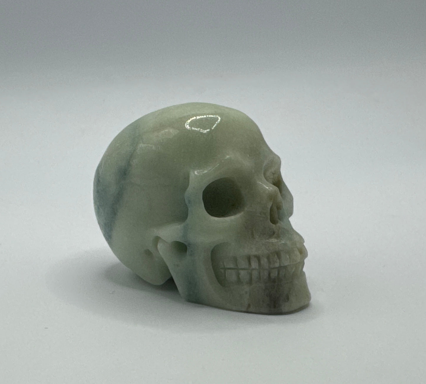 Amazonite Skull