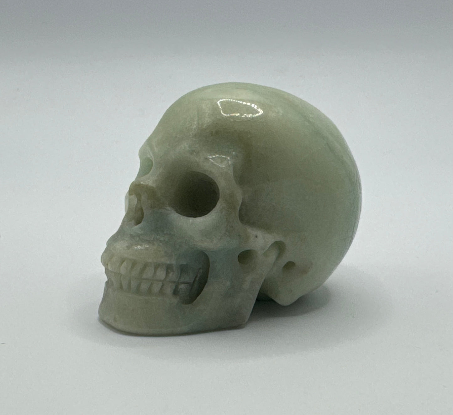 Amazonite Skull