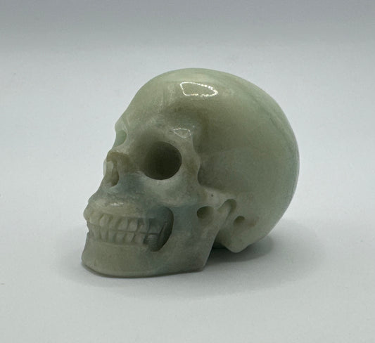 Amazonite Skull