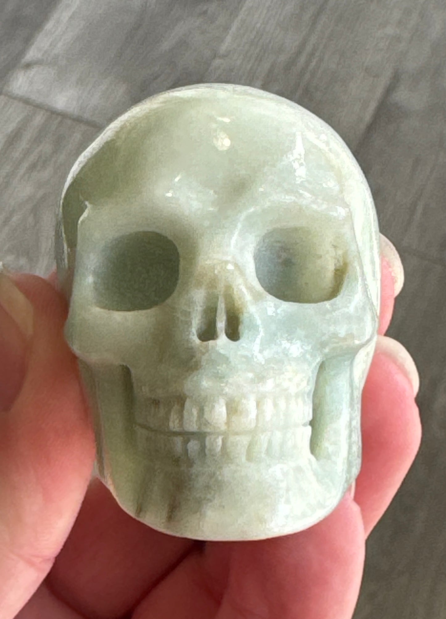 Amazonite Skull