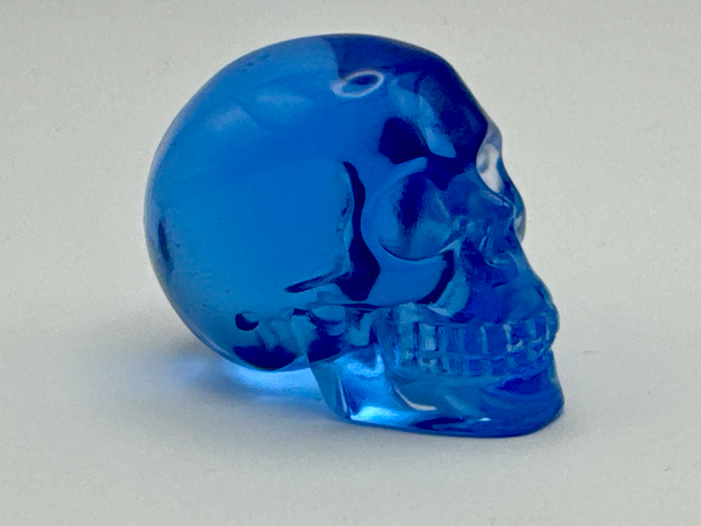 Blue Obsidian 2inch Skull