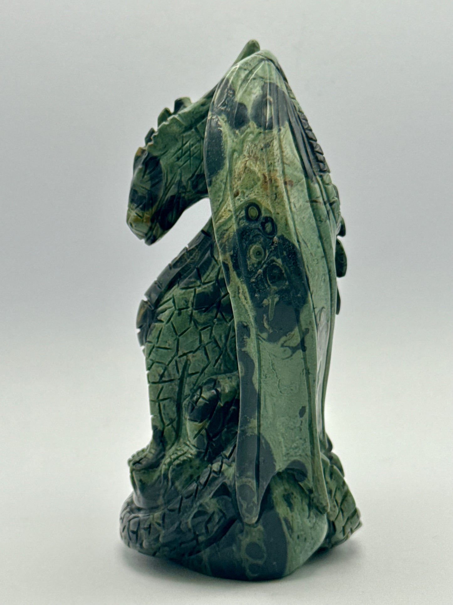 Kambaba Jasper Winged Dragon