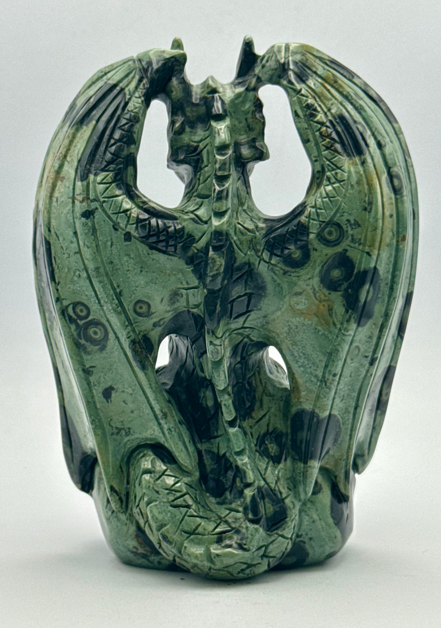 Kambaba Jasper Winged Dragon