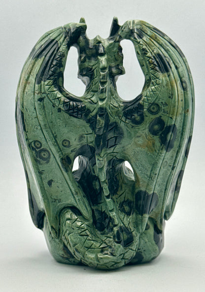 Kambaba Jasper Winged Dragon