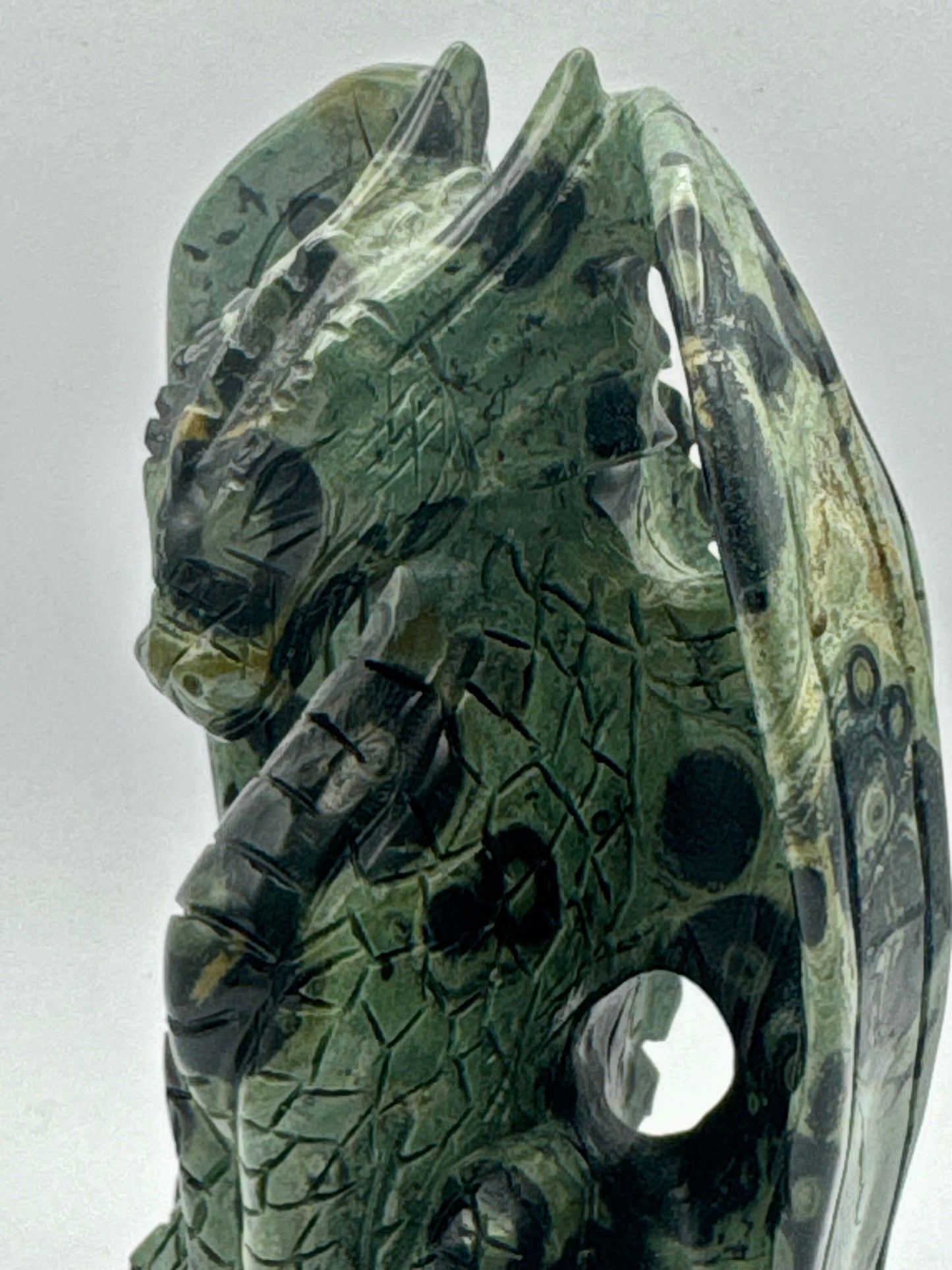 Kambaba Jasper Winged Dragon