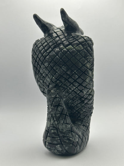 Picasso Jasper Dragon Carving