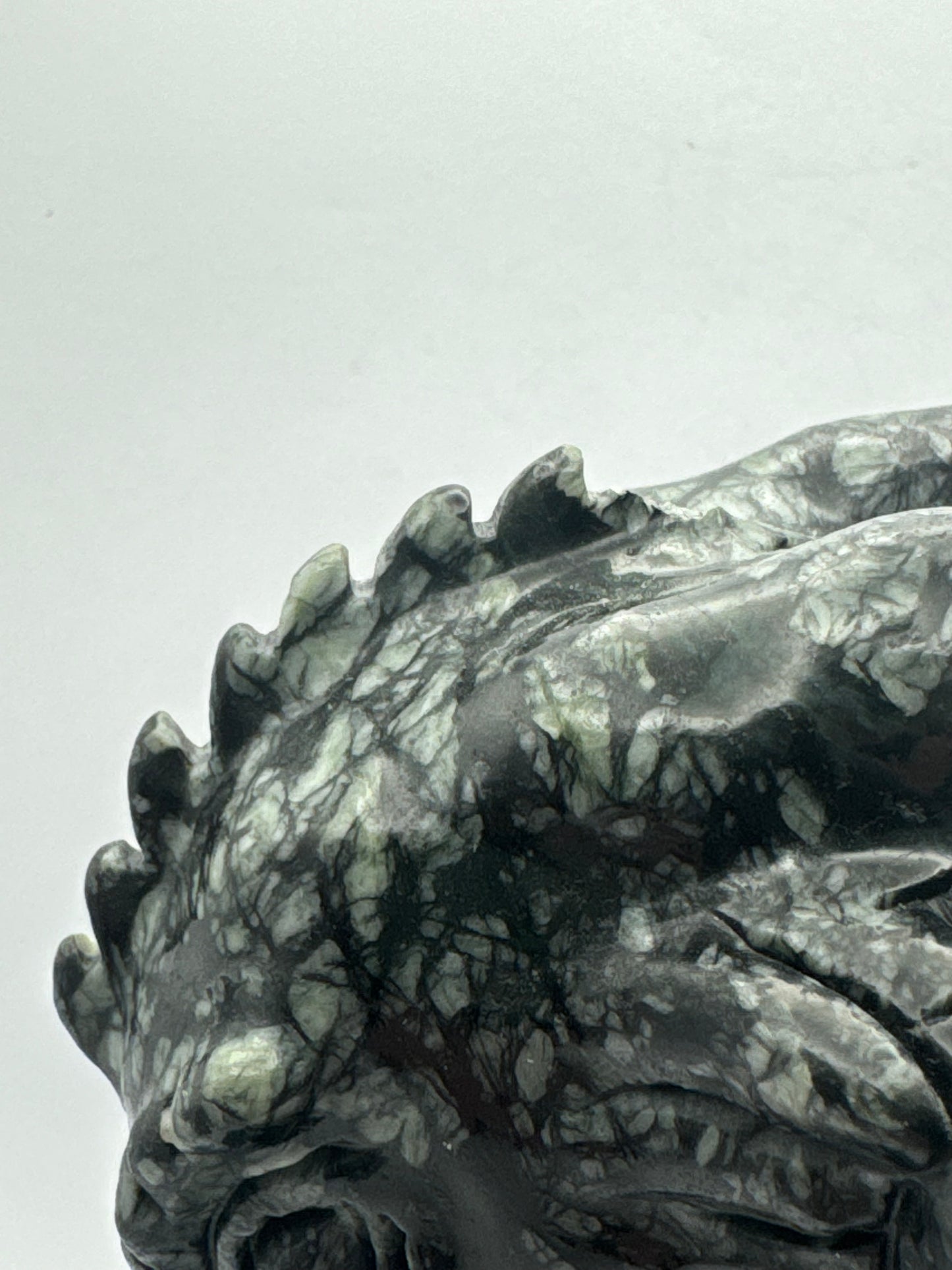 Picasso Jasper Dragon Carving