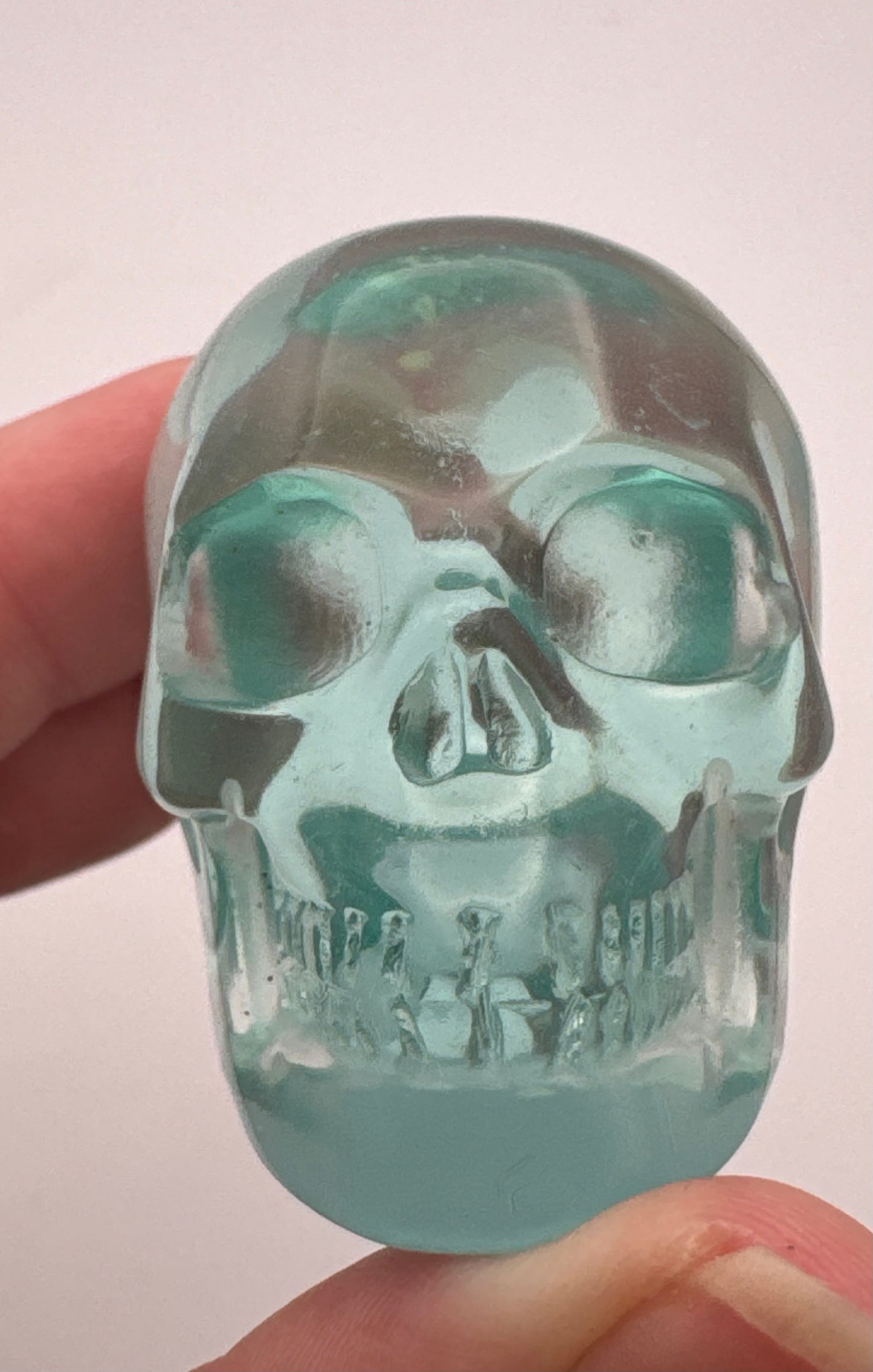 Ocean Obsidian Skull