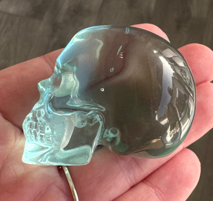 Ocean Obsidian Skull