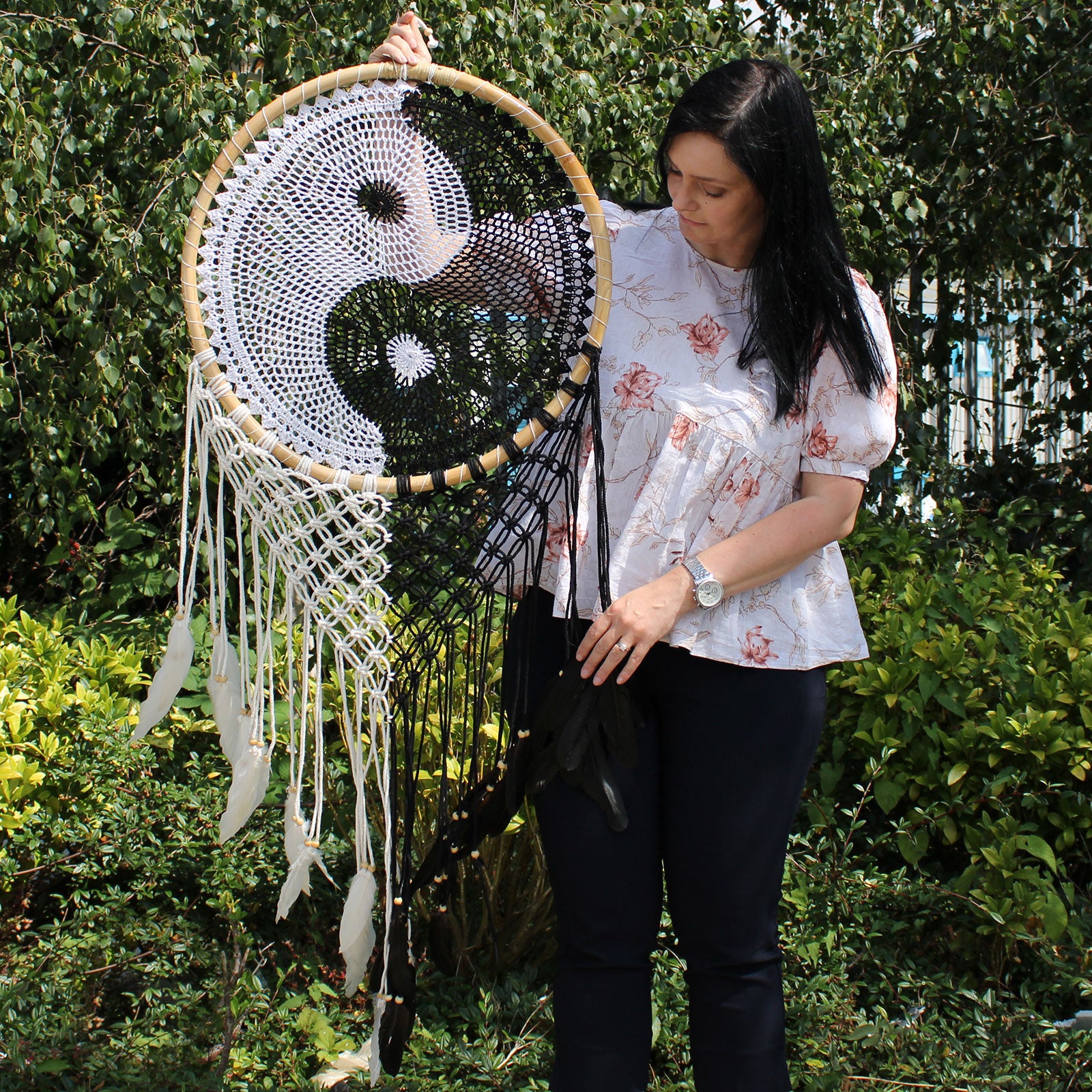 Bali Dreamcatchers - Extra Large Ying Yang image 4